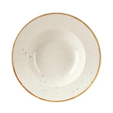 Churchill Stonecast Round Wide Rim Bowls Barley White 280mm